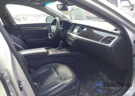 2015 Hyundai Genesis 3.8 from USA, damaged, VIN KMHGN4JE2FU036951